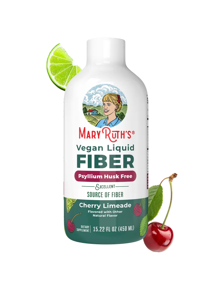 Vegan Liquid Fiber, Cherry Limeade bottle